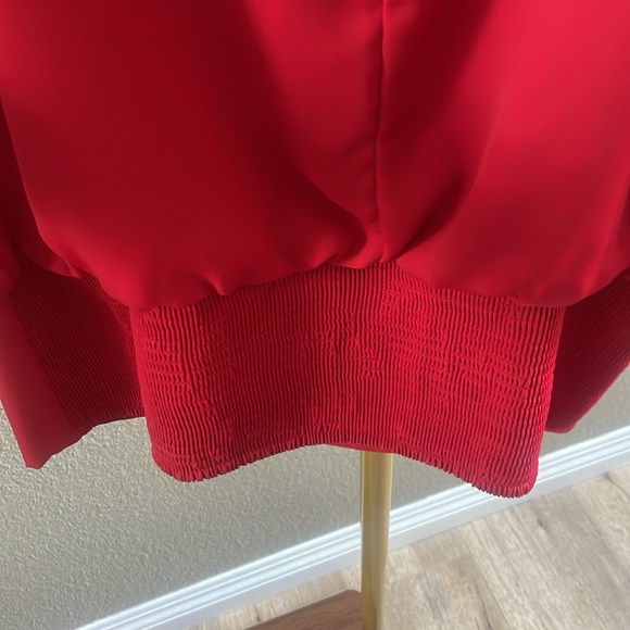 White House black market red dress tank size small - Picture 9 of 11